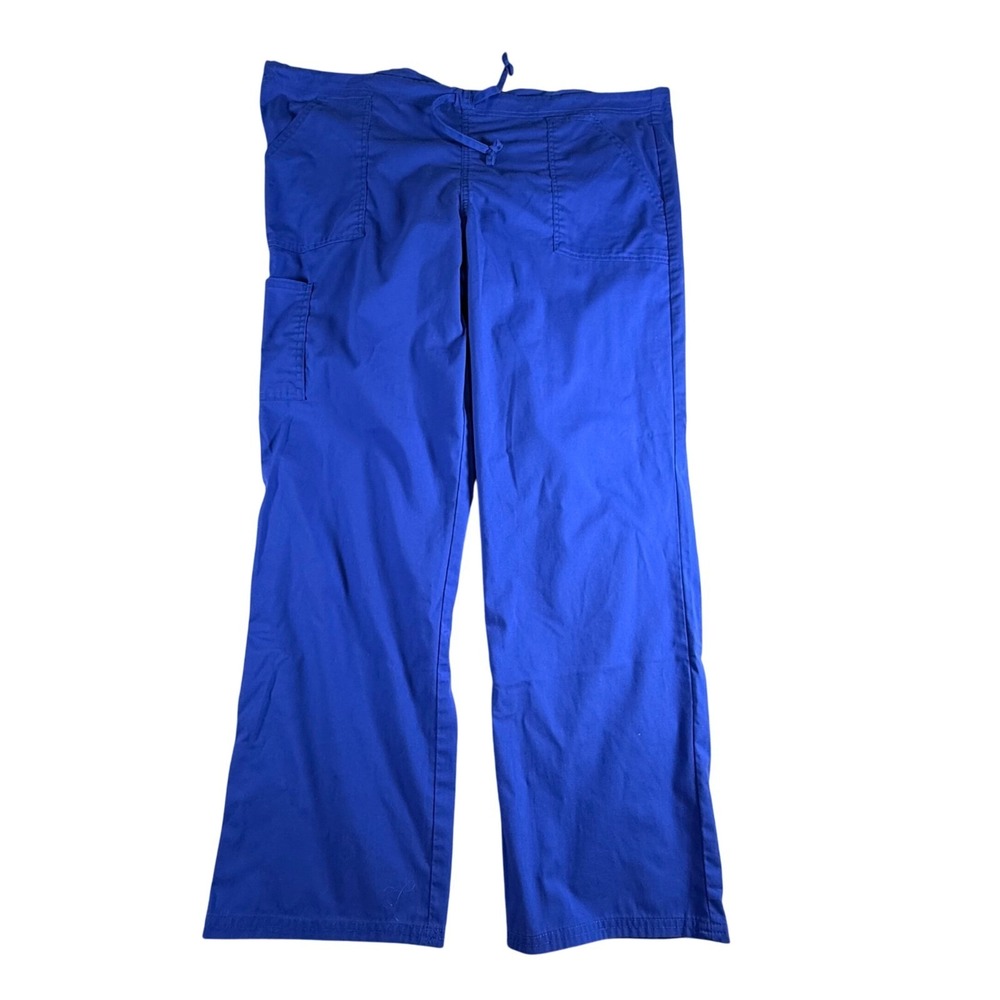 Scrubstar Electric Blue Scrub Pants Large L Drawstring Unisex